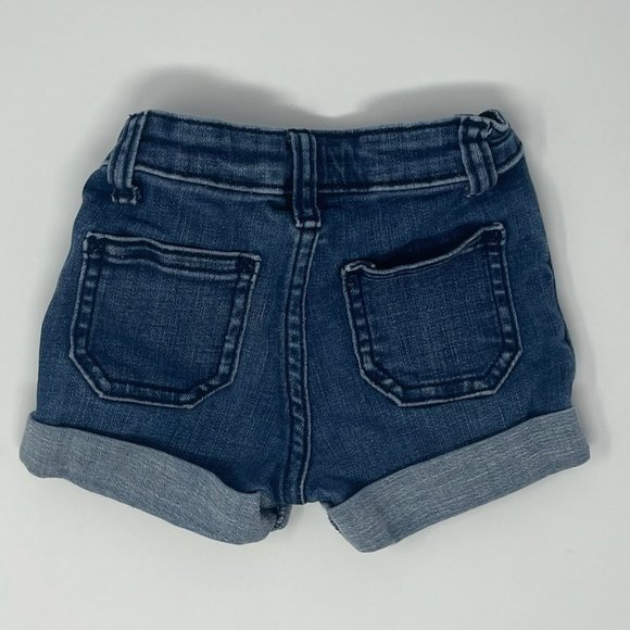 Genuine Kids by OshKosh Blue Denim Shorts 18 months - Picture 2 of 4